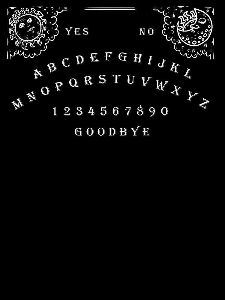 Ouija board - Funny Halloween by Hoetoons