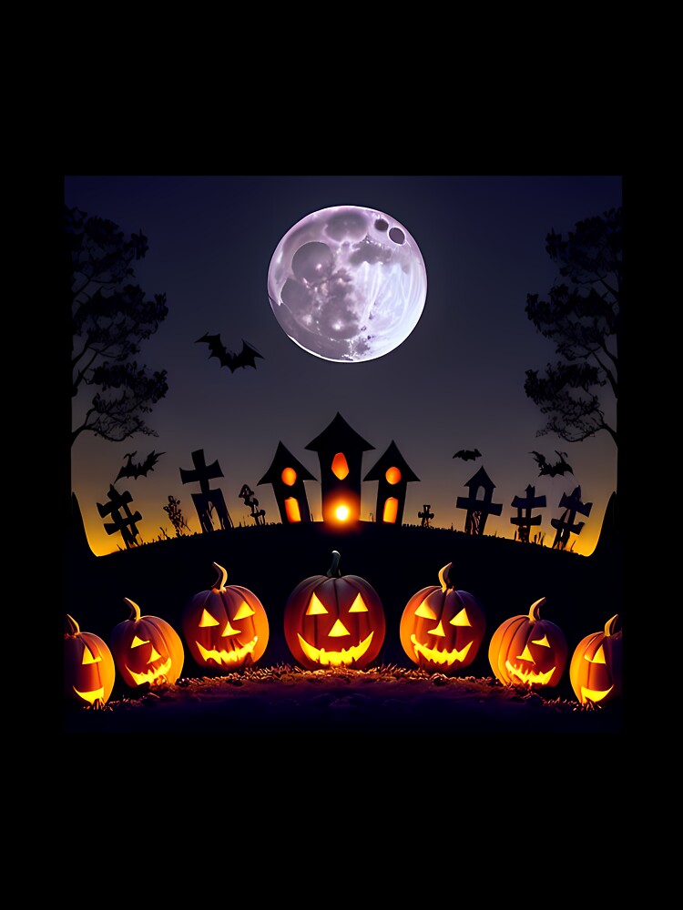 Graveyard of Mischievous Jack O' lanterns by rayd3