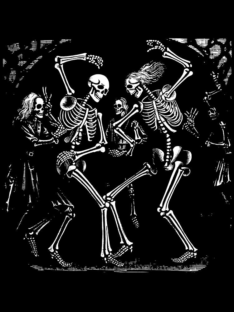 Skeleton Dancing 2 by Nekiy