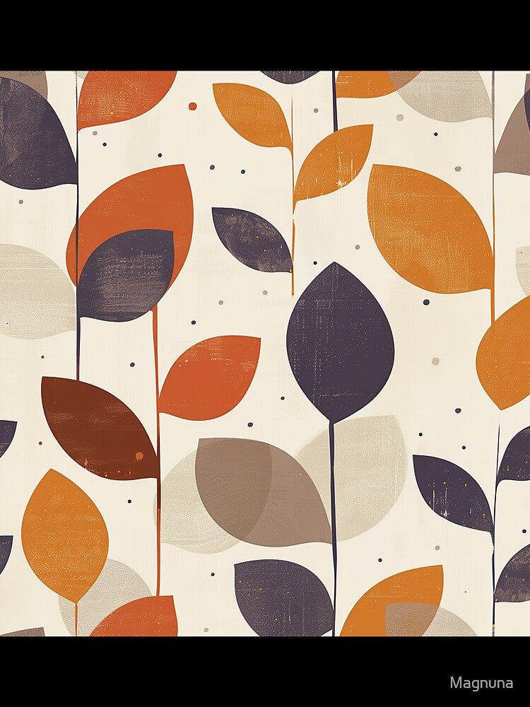 Cozy Autumn Pattern 2 by Magnuna