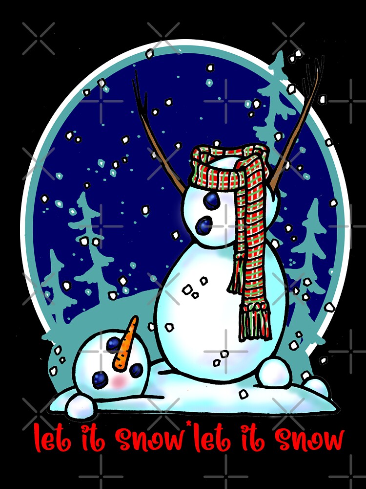 weird snowman   -3 by sandpiperstudio