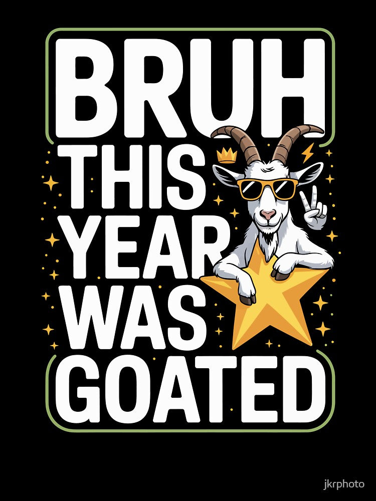 Goat Celebrating a Goated Year by jkrphoto