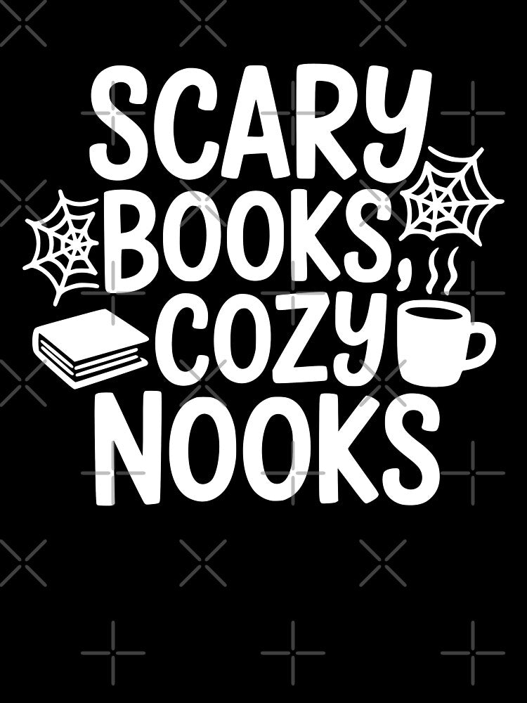 Scary Books, Cozy Nooks by theartfulaspie
