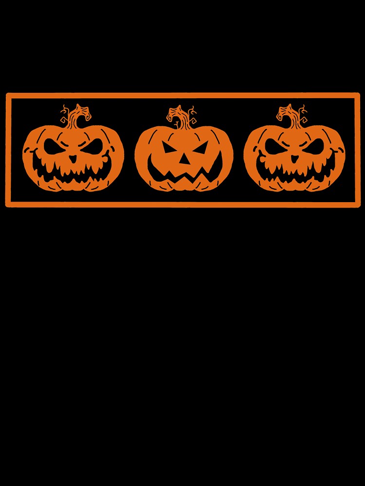 Three Jack-o-Lanterns Orange by trudolphi