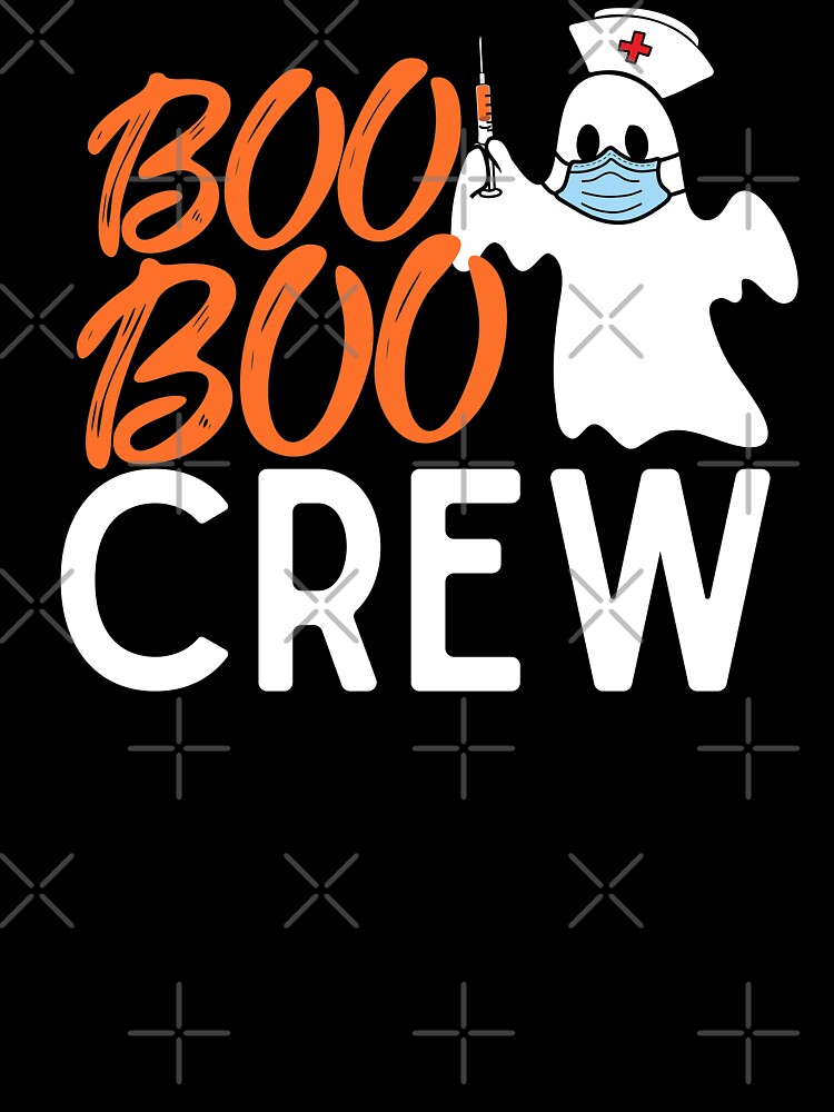 Boo Boo Crew Nurse Ghost Sheet Easy Halloween Costume by alenaz