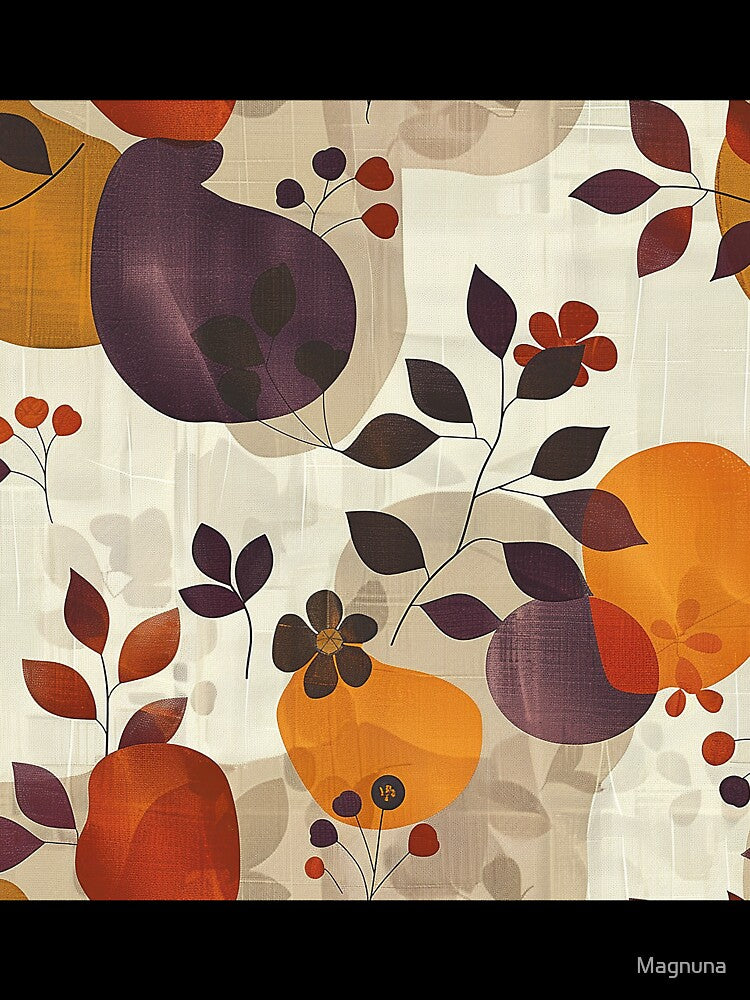 Cozy Autumn Pattern 4 by Magnuna