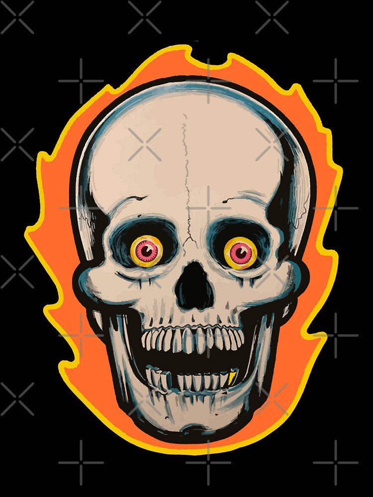 Vintage Halloween Skull by Inside Our Heads Shop