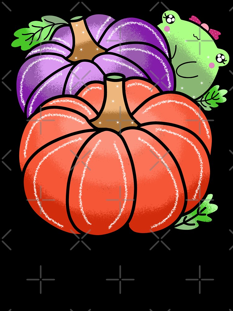 Coolest pumpkin patch halloween frog by Quacktails
