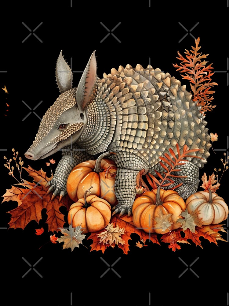 Fall Pumpkins Armadillo by DigitalToast