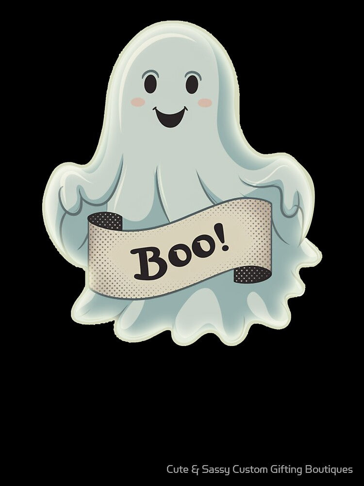 Halloween Vintage Cute Ghost by Cute & Sassy Custom Gifting Boutiques