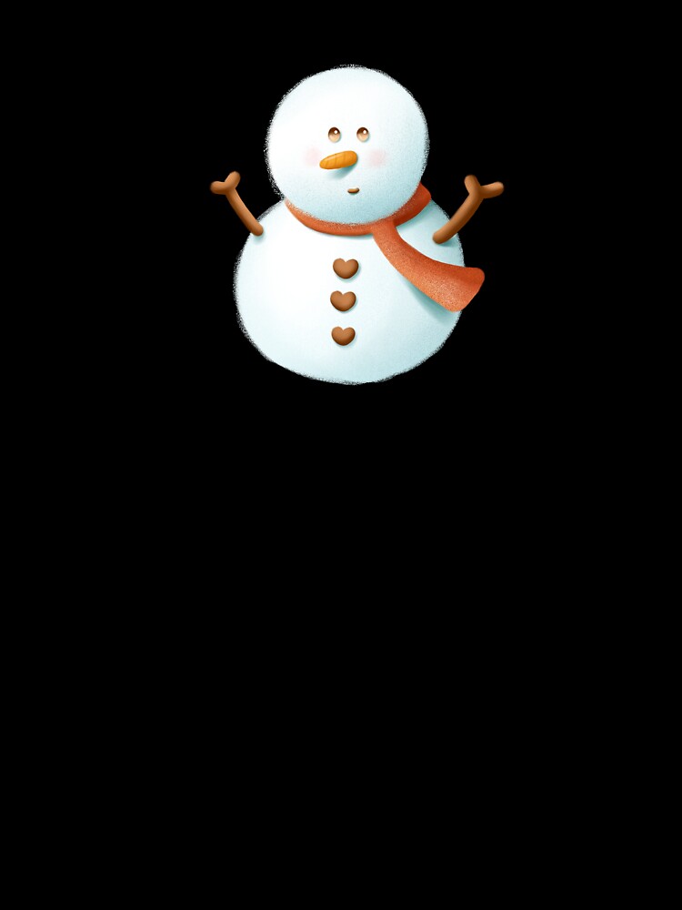 Baby Snowman by pupuhouseart
