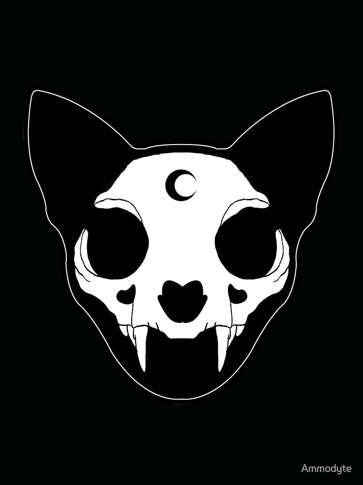 Cat Skull by Ammodyte