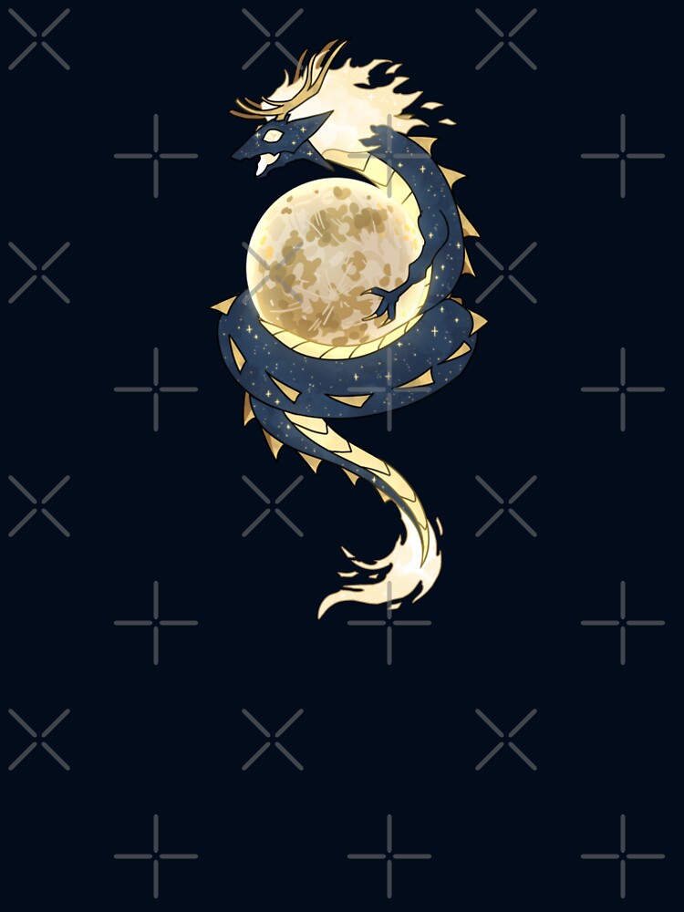 Moon Dragon by GalacticSab