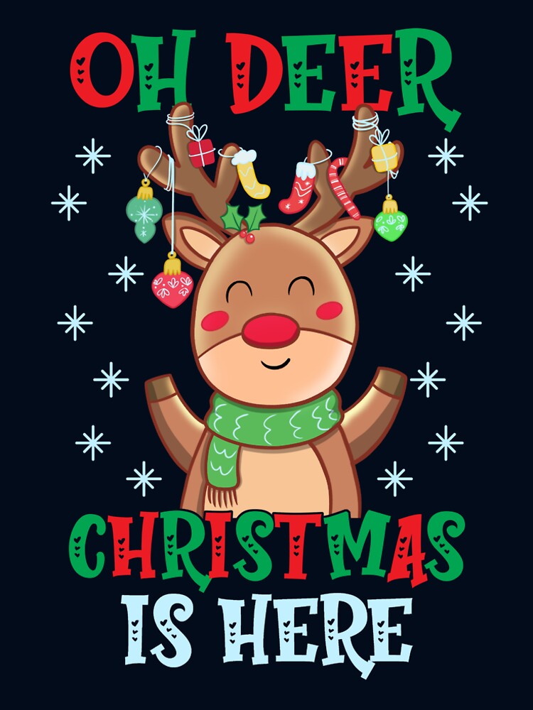 oh deer christmas is here by ImaginarStore