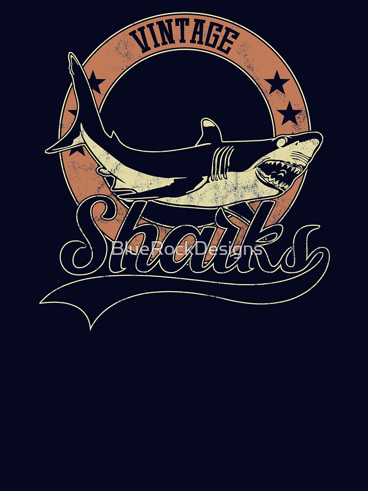 Vintage Sharks by BlueRockDesigns