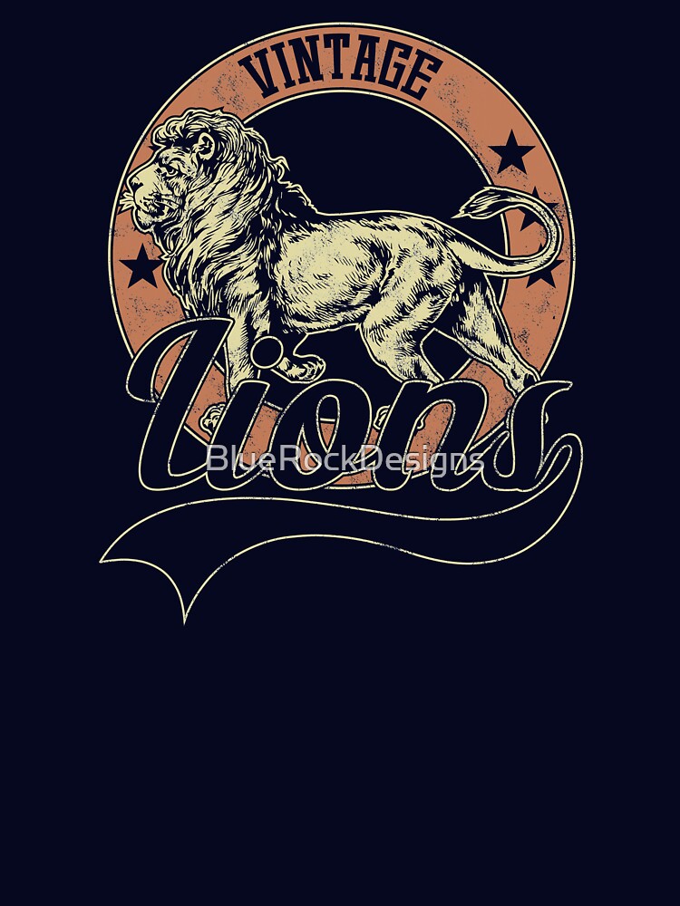 Vintage Lions by BlueRockDesigns