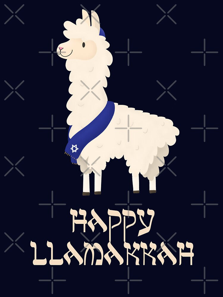 Hanukkah Happy Llamakkah by weirdrelatives