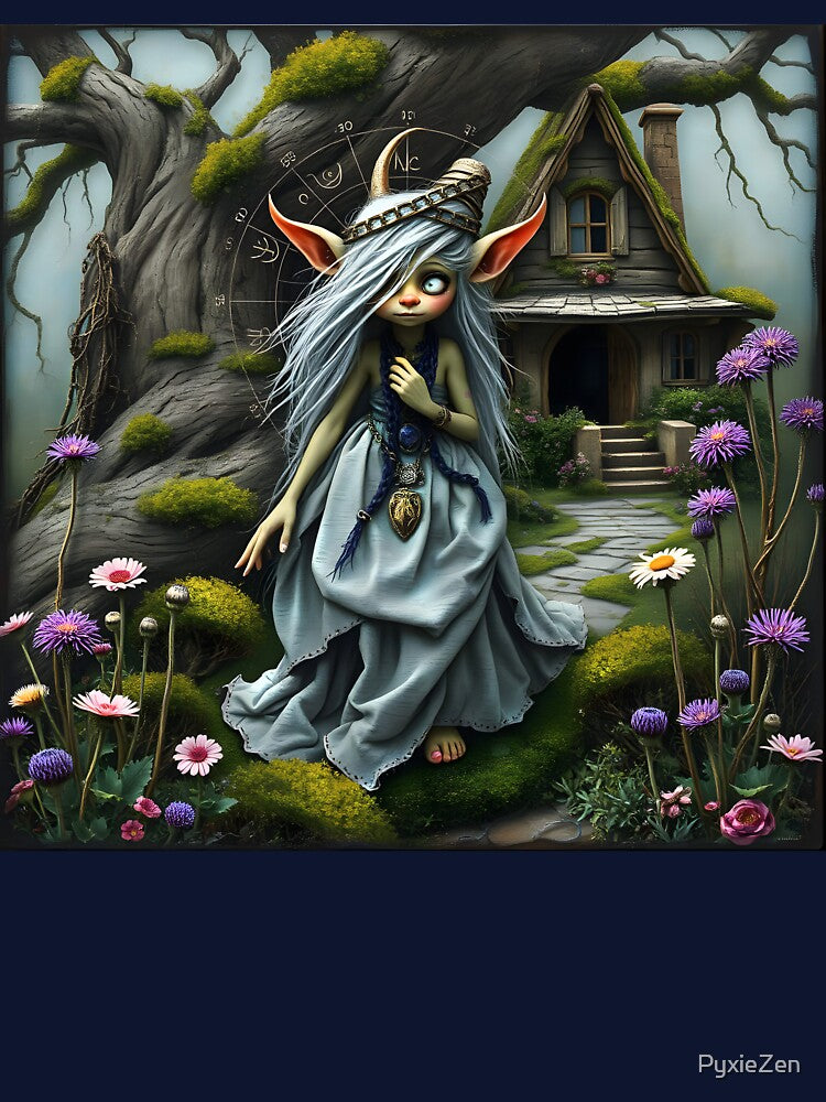 Hushfern, Whimisical  Astrologer Troll by PyxieZen