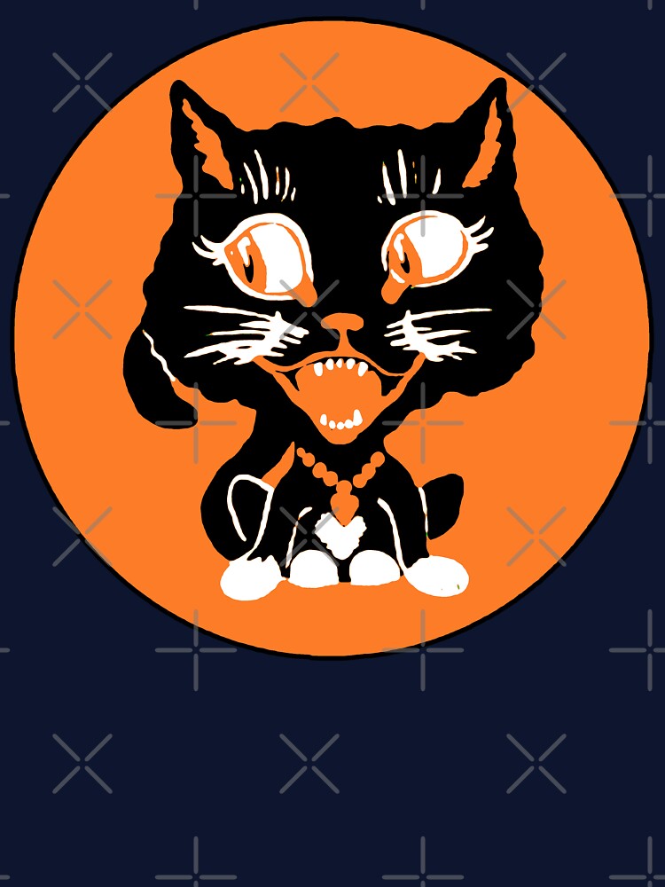 Halloween Black Cat by longneckgoosie