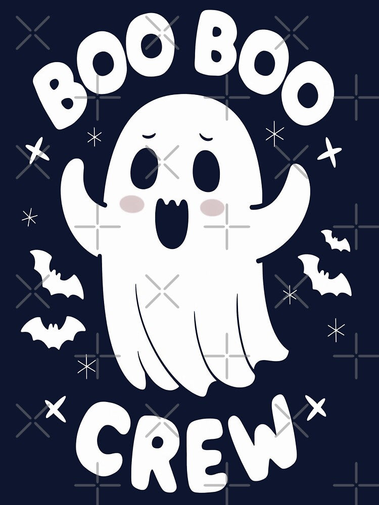 Boo Boo Crew Funny Halloween ghost by Mosaic-97