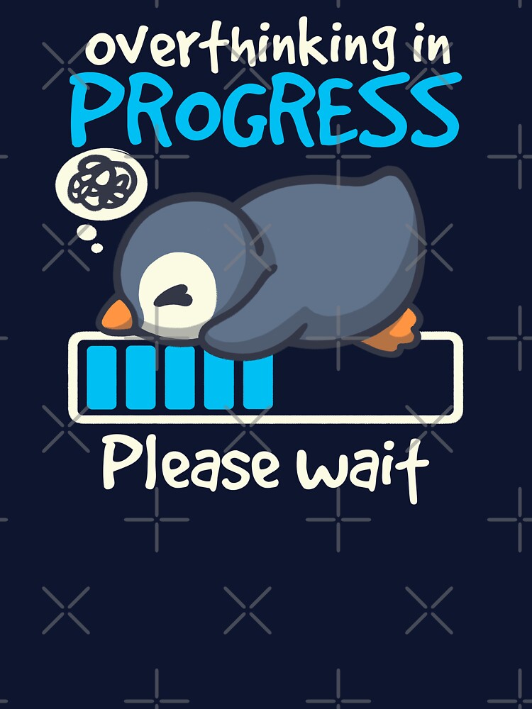 Penguin overthinking in progress by NemiMakeit