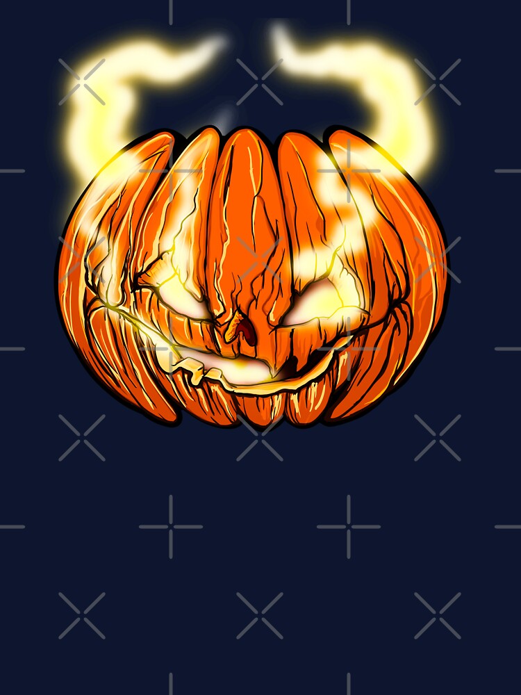 Halloween Jack O Lantern Devil horns by Martzart