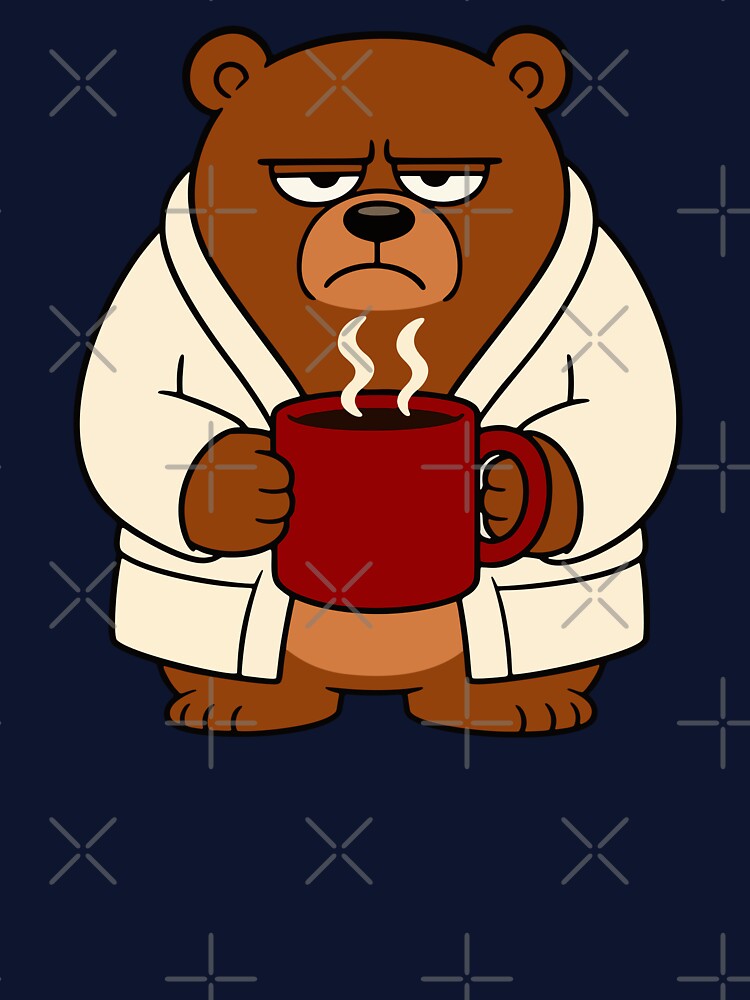 Don't Talk Before Coffee Bear by fadilow
