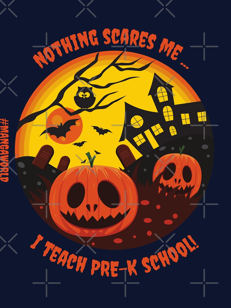 Nothing Scares Me Halloween Digital Design by mangaworldart