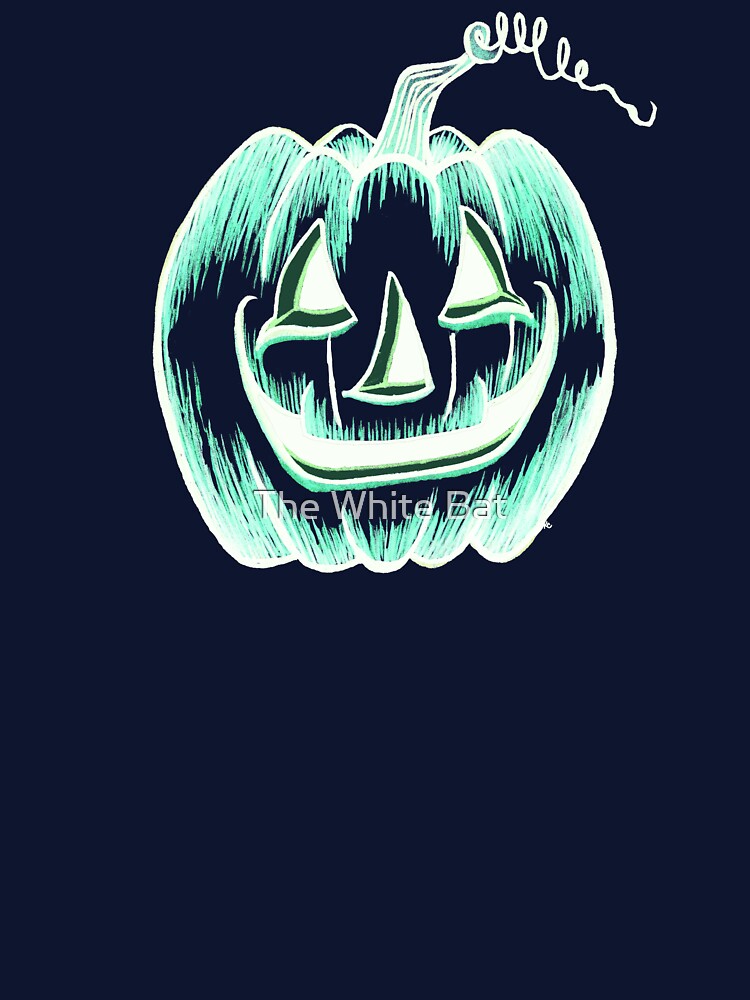 Glowing Retro Jack O' Lantern by The White Bat
