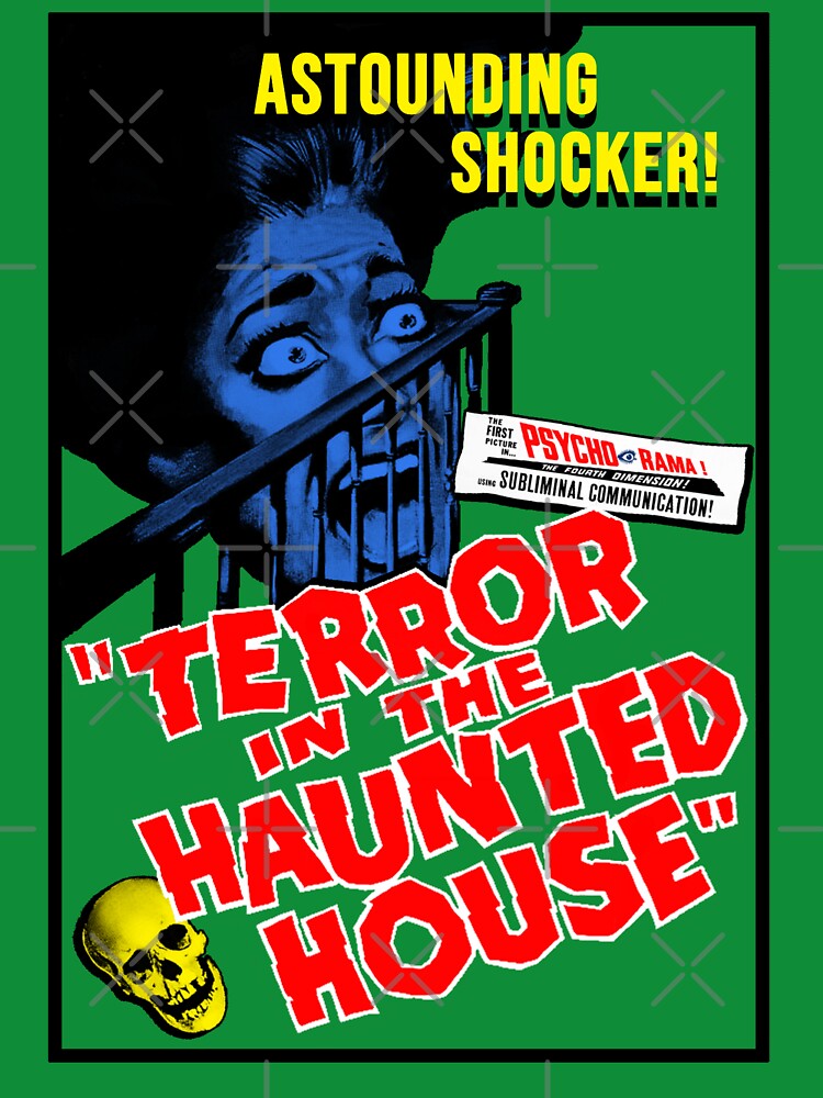 Terror in the Haunted House - 1958 Movie Poster by fabiofontana