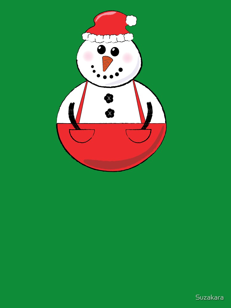 Santa Snowman by Suzakara Designs