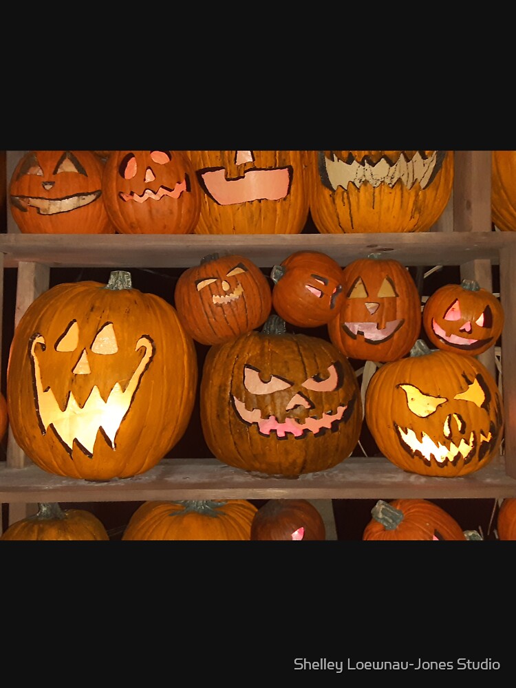 Jack-o'-lanterns by Shelley Loewnau-Jones Studio