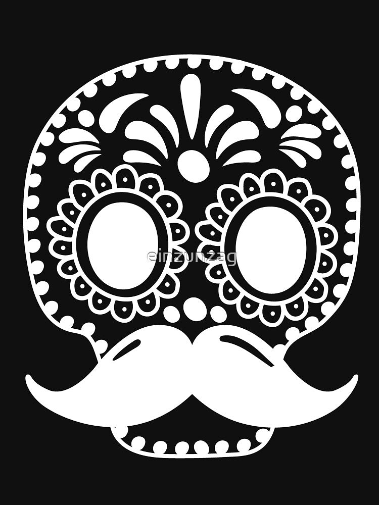 Mexican sugar skull talavera by einzunzag