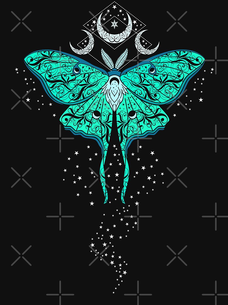 Celestial Luna Moth by RavenWake