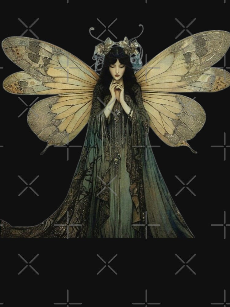 Mystical spiritual celestial Moth woman T-Shirt by spirit you all