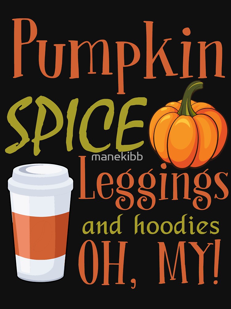 Pumpkin spice leggings and hoodies by manekibb