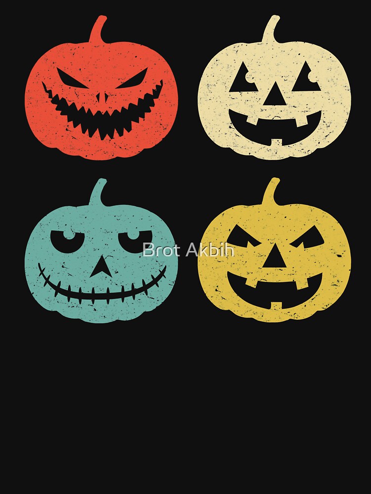 Halloween Pumpkin Vintage  Jack-o-lantern by La Font