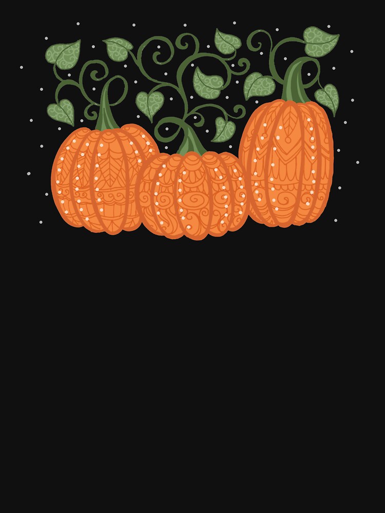 Pumpkin Pattern Patch by Art By Adam