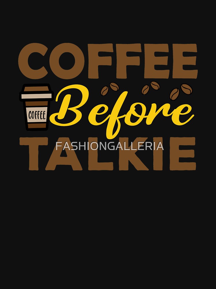 Coffee before talkie by FASHIONGALLERIA