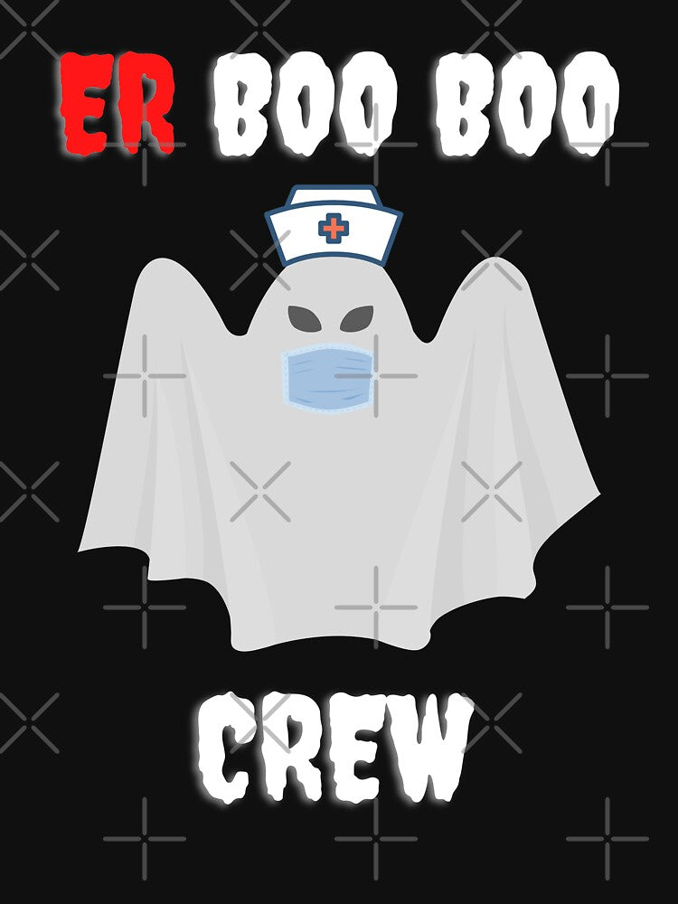Funny Er Boo Boo Crew, Nurse Ghost by Echo Dusk