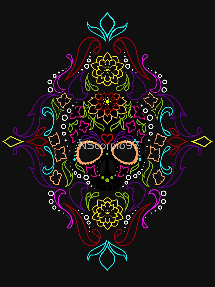 Sugar Skull(rainbow color) by NScorpio97