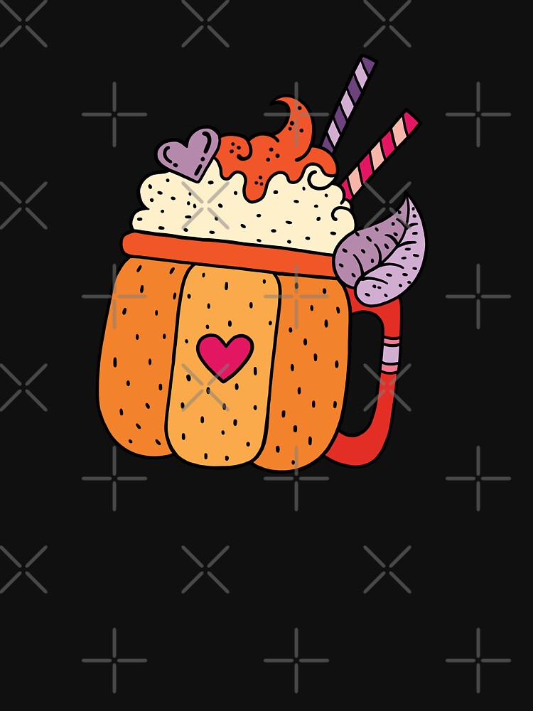 Pumpkin Spice Latte Pumpkin Cup by dark-fairy