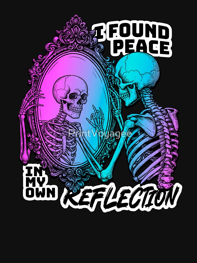 Skeleton reflection by PrintVoyagee