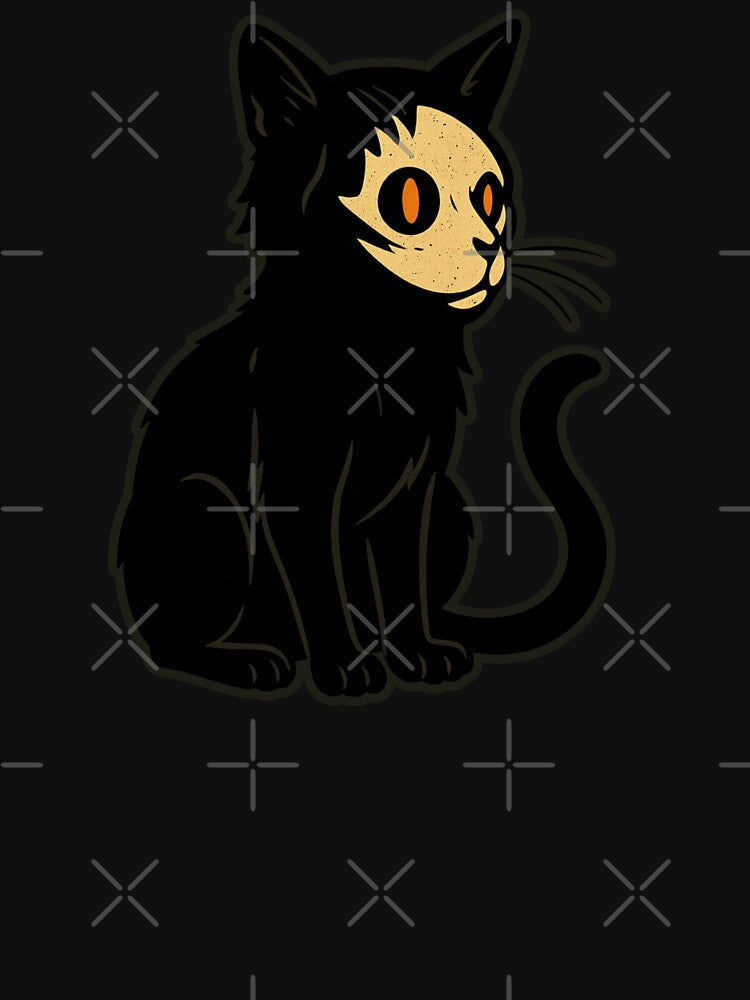 Spooky Skeleton Cat by Prints-by-Olaf