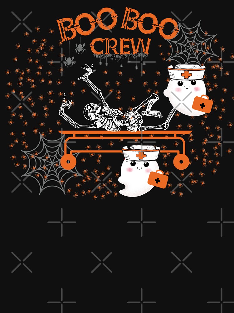 Boo Boo Crew Ghost Doctor Paramedic EMT Nurse Halloween by SAFREN