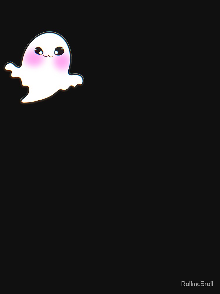 Cute Spooky Ghost Friend by RollmcSroll