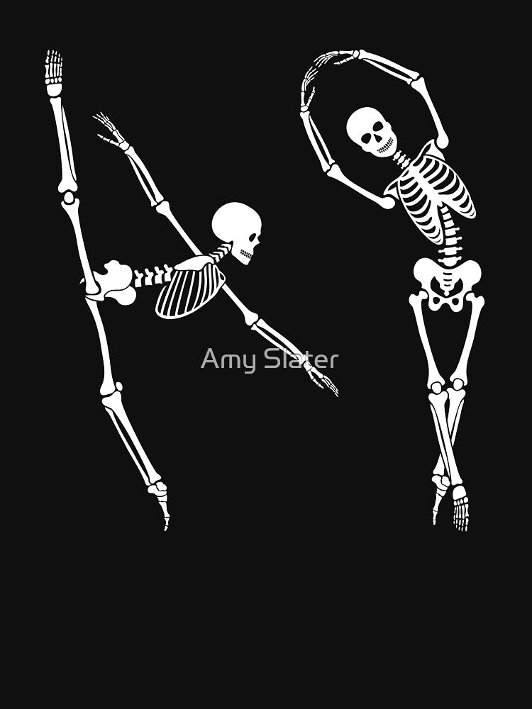 Skeletons Doing Ballet-The Bone Ballet-Skeleton-Ballet-Funny Ballet-Ballet Girl by SighFly52