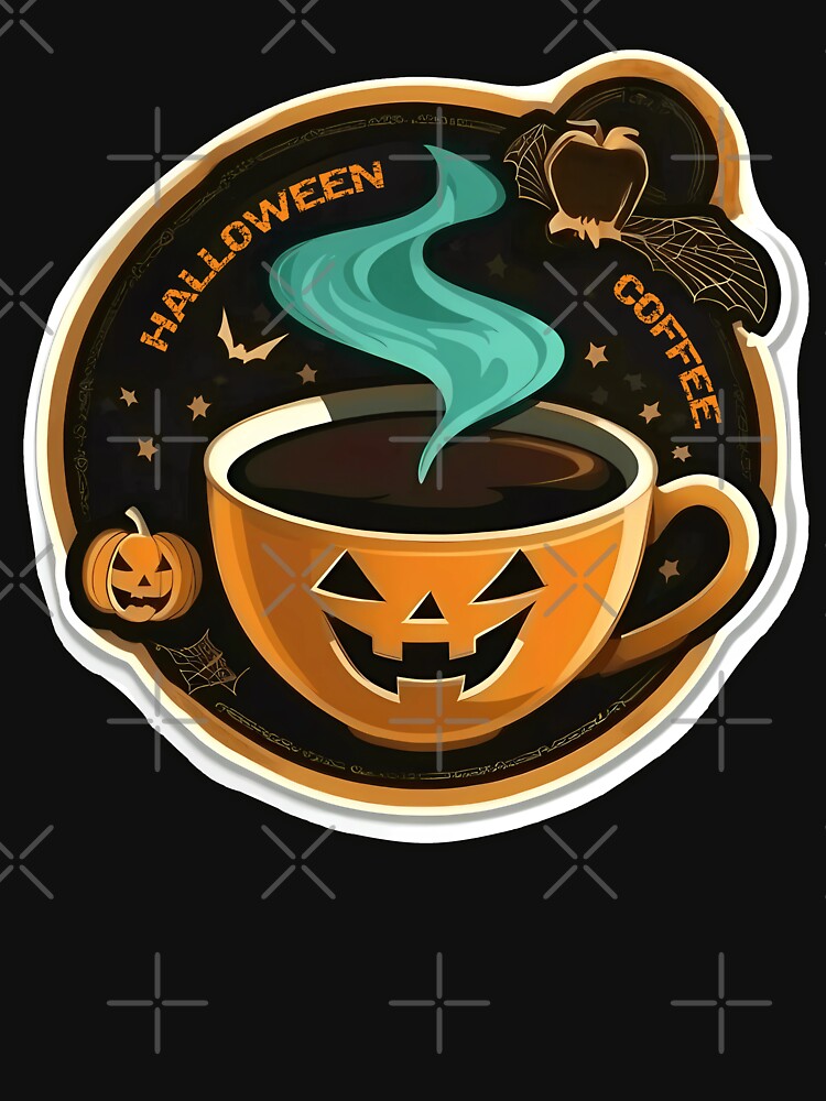 Spooky Pumpkin Mug for Halloween Coffee Lover's (Digital Print) by cabana.space