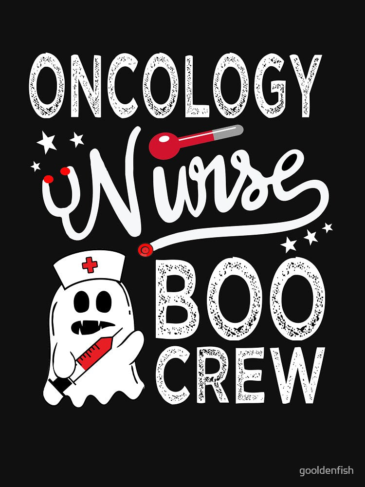 Oncology Nurse Boo Crew, gift nurse, women by gooldenfish
