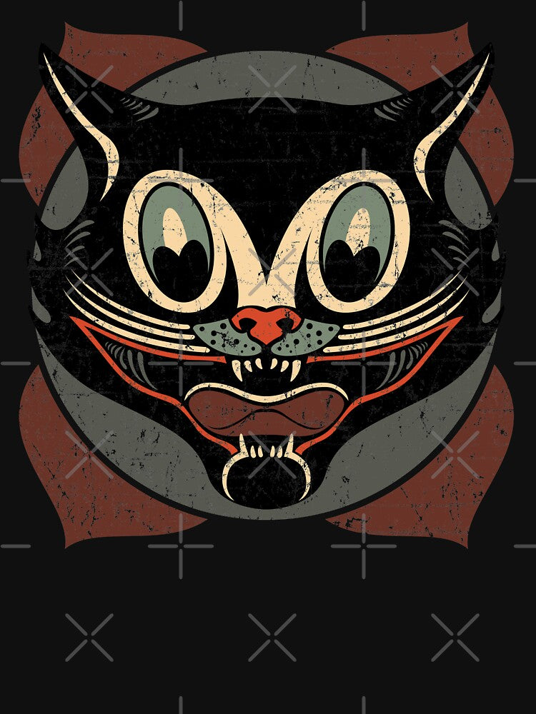 HW Smiling Black Cat by HexOne